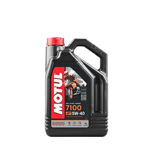 Motul 7100 Fully Synthetic Engine Oil | 5W-40 4T (4 Liters)