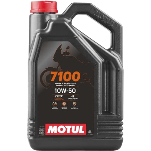 Motul 7100 Fully Synthetic Engine Oil | 10W-50 4T (4 Liters)