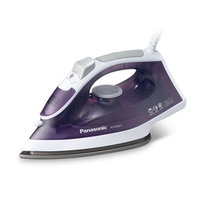 Panasonic 1800W Steam Iron, Tough And Smooth Ironing || NI-M300TVTH