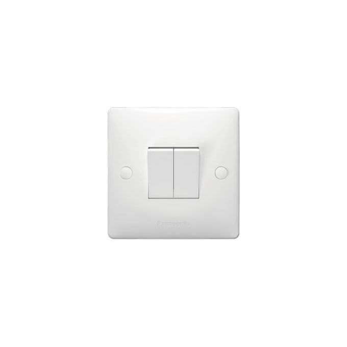 Panasonic 2 Gang 10A 2-Way SP Switch || WABA5022-N