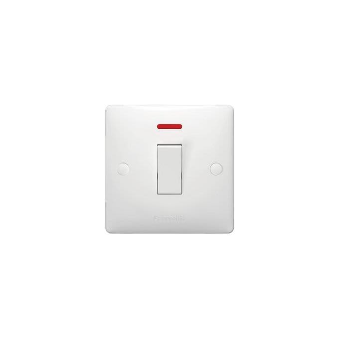 Panasonic 1 Gang 20A DP Switch With Indicator || WABA5303-N