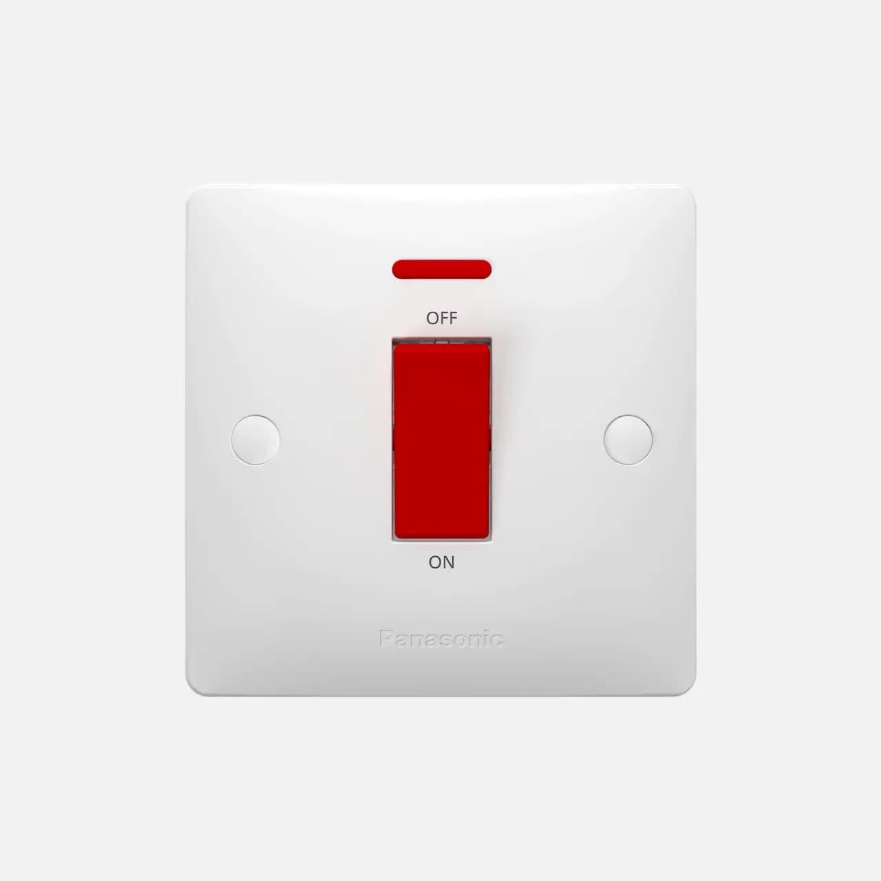 Panasonic 1 Gang 1 Device 45A DP Switch with Indicator || WABA5403-N