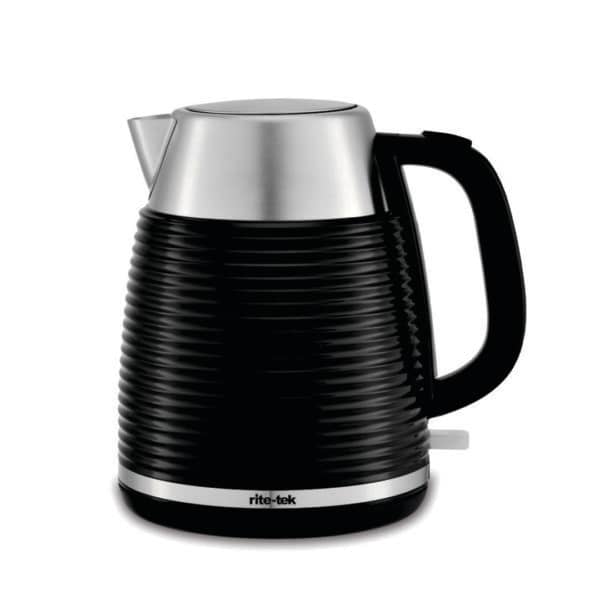 RITE-TEK JUG KETTLE BLACK COLOUR 1.7LTR 2200W, OVER HEAT PROTECTION | JK207