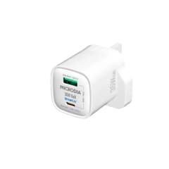 Microdia SmartCube Nano Tiny 35W USB-C PD & USB-A Wall Charger