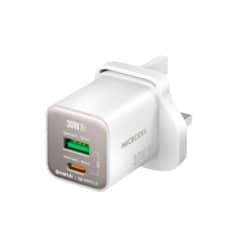 Microdia SmartCube Nano 30W USB-C PD & USB-A Wall Charger Dual-Port(Type C/USB A)