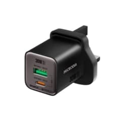 Microdia SmartCube Nano 30W USB-C PD & USB-A Wall Charger Dual-Port(Type C/USB A)