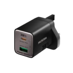 Microdia SmartCube Nano 35W USB-C P D & USB-A Wall Charger Dual-Port(Type C/USB A) | 59866