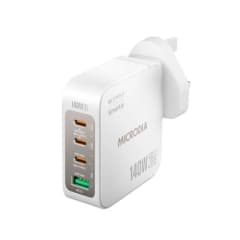 Microdia	SmartCube Nano 140W USB-C PD & USB-A Wall Charger With 4-Port(3 Type C & 1 USB-A) | 59871