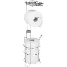 Style Selections Freestanding Toilet Tissue Holder With Phone Shelf #1215139
