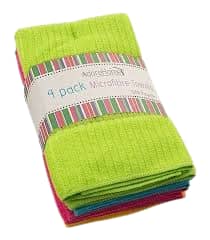 AdoreHome 4 Pack Microfibre Towels 35-SZ021