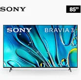Sony 85 Inch BRAVIA 3 LED 4K HDR Google TV  K-85S30