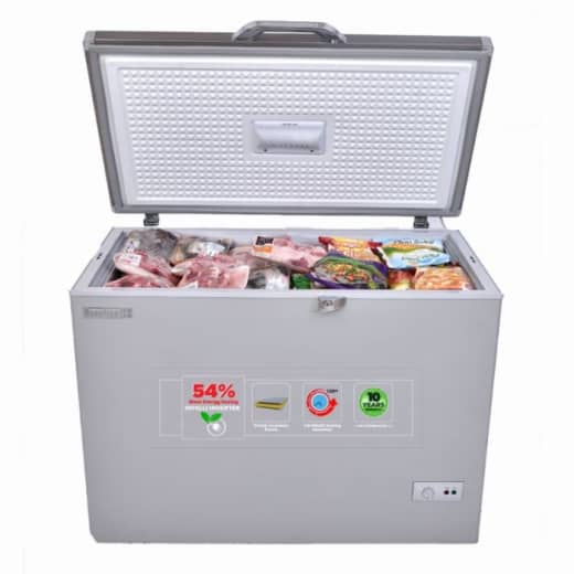 Scanfrost  300Ltr Inverter Chest  Freezer With Digital Thermstotate Controler  Display | SFL300INV