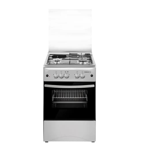 Maxi  50*50 4 Gas Burner Standing Cooker IGL INOX | MAXI 5050 4B IGL INOX