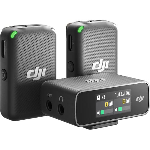 DJI Mic 2 Transmitter Wireless Microphone with Intelligent Noise Cancelling