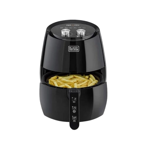 Black+Decker 4.5 L Convection Manual AerOfry Air Fryer 1500 W | AF3500-B5