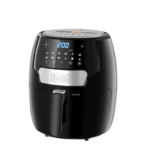 Black+Decker 4L Digital Touch Multifunctional AerOfry Air Fryer 1500W | AF200-B5