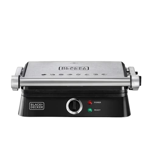 Black+Decker Contact Grill 1400W-Fixed Plate  | CG1400-B5