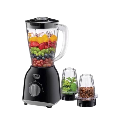 Black+Decker 1.5L Blender With 2 Grinders 400W  | BX365-B5