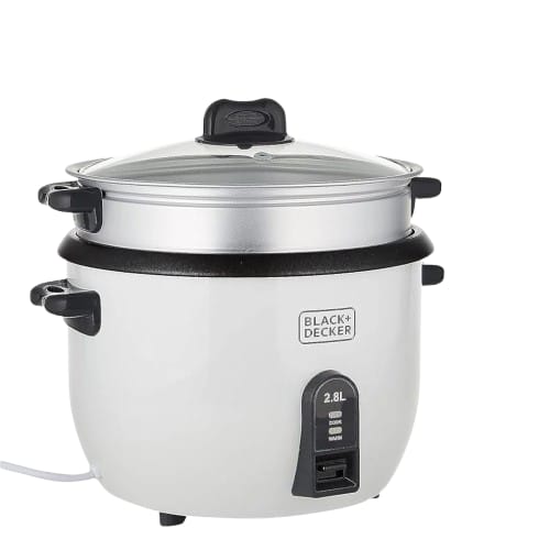 Black+Decker 2.8L Rice Cooker 1100W | RC2850-B5