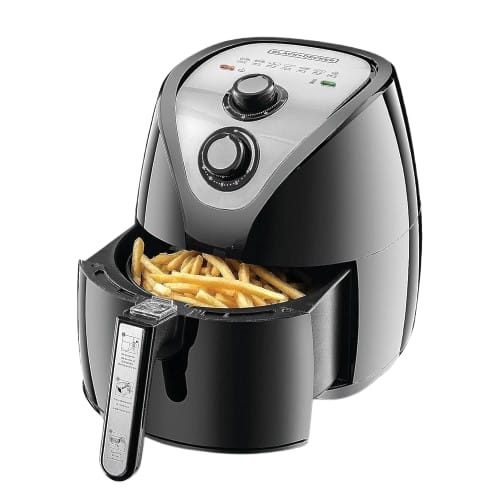 Black+Decker 2.5L Aerofry Air Fryer With Rapid Air Convection Technology 1500W | AF200-B5