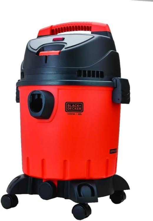 Black+Decker 1400W 20 Liter Wet and Dry Tank Drum Vacuum Cleaner | WDBD20-B5