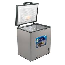 RITE-TEK CHEST FREEZER 250 LTR SILVER INOX WITH BASKET CASTE WHEEL RCF270