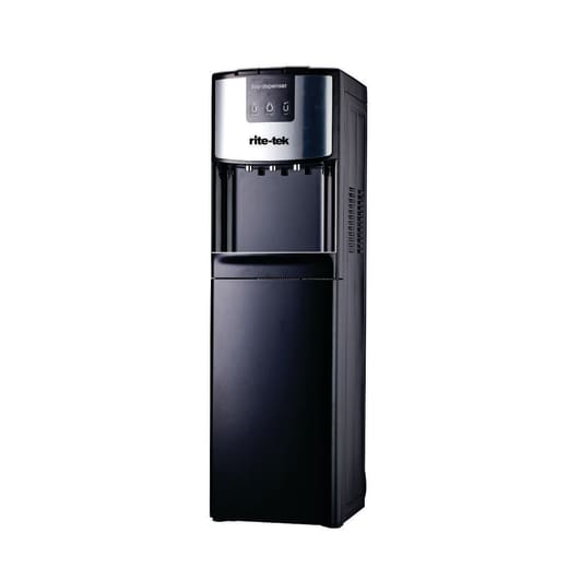 RITE-TEK WATER DISPENSER BLACK COLOUR 3 TAP FUNCTIONS HOT/COLD/NORMAL WATER | WD750