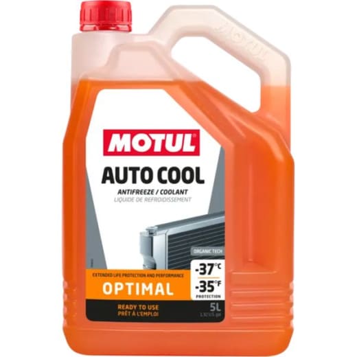 Motul AutoCool Optimal Ready-to-Use Coolant | -37 °C (5 Liters)