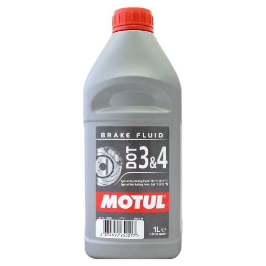 Motul DOT 3 & 4 Fully Synthetic Brake & Clutch Fluid | 1 L