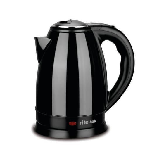 Rite-Tek Jug Kettle 1500W, 1.8L Stainless Steel Body, Concealed Element | JK540