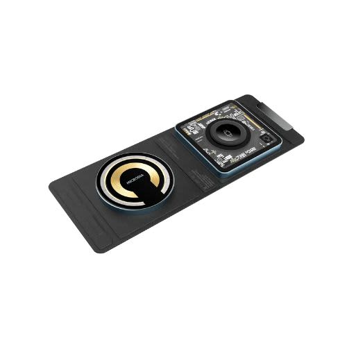 Microdia SNAPPad™ Visi-DUO, 18W 3-in-1 Foldable Wireless Charging Pad With Ambient Lighting | 52003