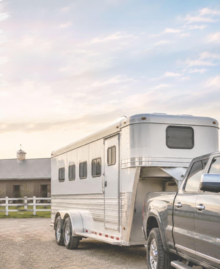 Horse trailer private sale protected by Howdy Verified