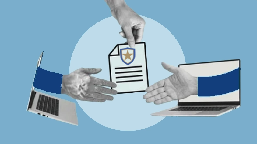 Documenting a transaction before money changes hands