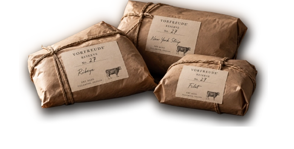 Vorfreude Reserve beef packages