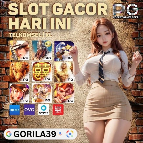 Gorila39 » Tempat Main Slot Gacor dengan Bonus Scatter Setiap Malam