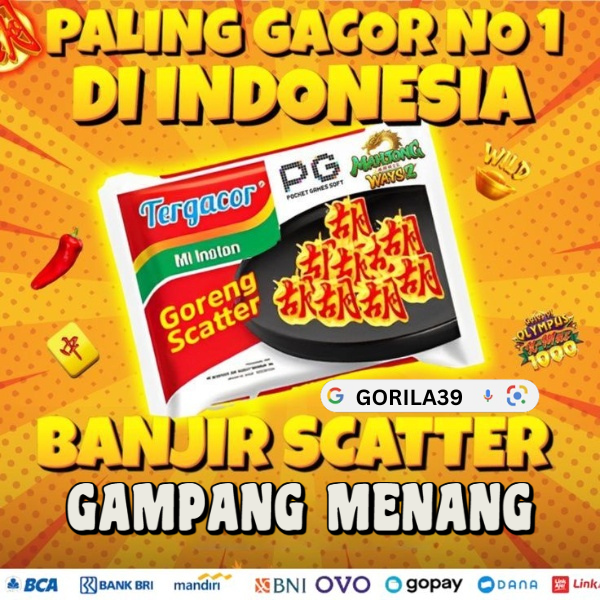 Login Gorila39: Situs Slot Online Easy Win Hari ini image 1