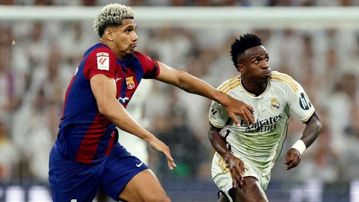 - I love players like Vinicius Jr! - Barcelona defender says Real Madrid star 'brings out the best' in him as he gears up for another Clasico showdown with Brazilian