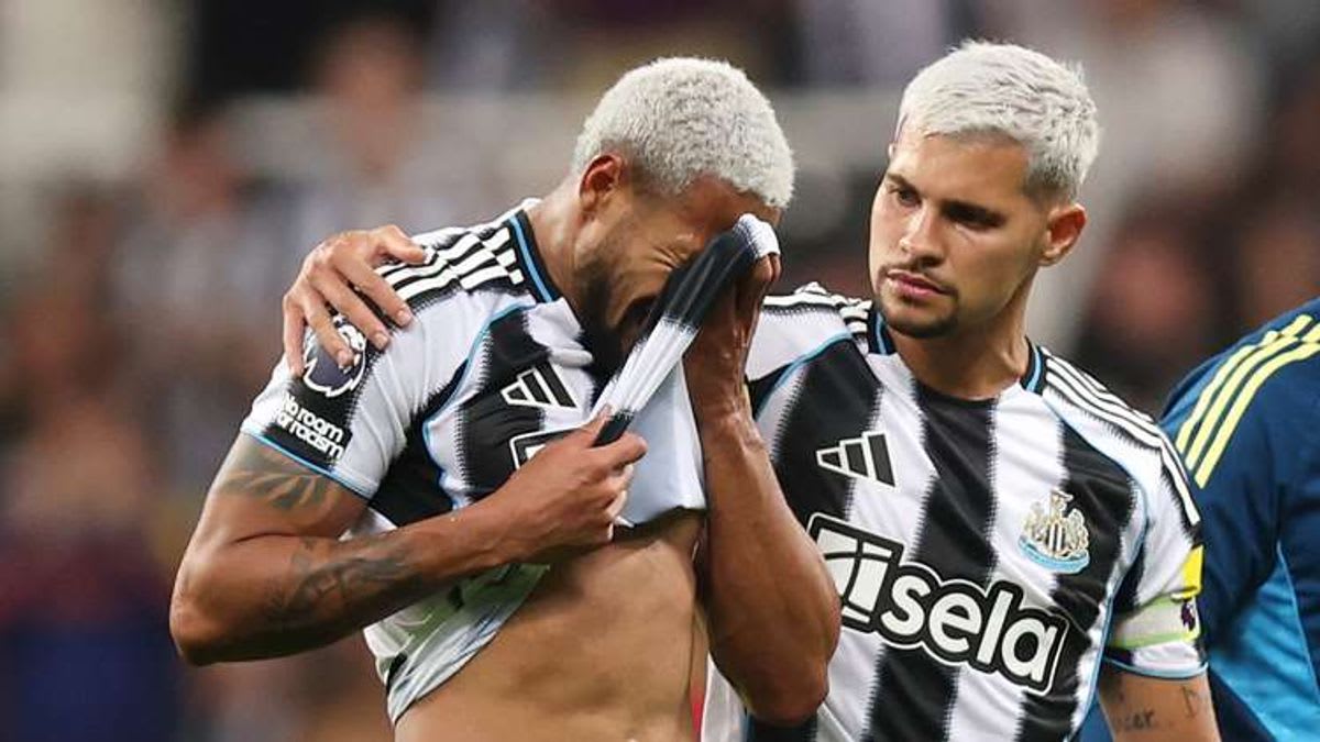 Mid-flight Chaos for Bruno Guimaraes and Joelinton as Broken Plane Window Delays Newcastle Duo's Arrival at Brazil National Team Camp