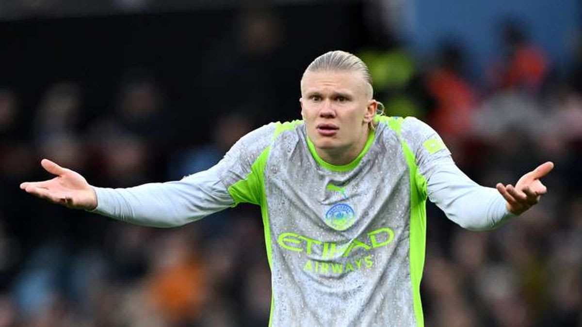 Pep Guardiola's Response to Erling Haaland Injury Concerns After Aston Villa Loss and Title Race Focus