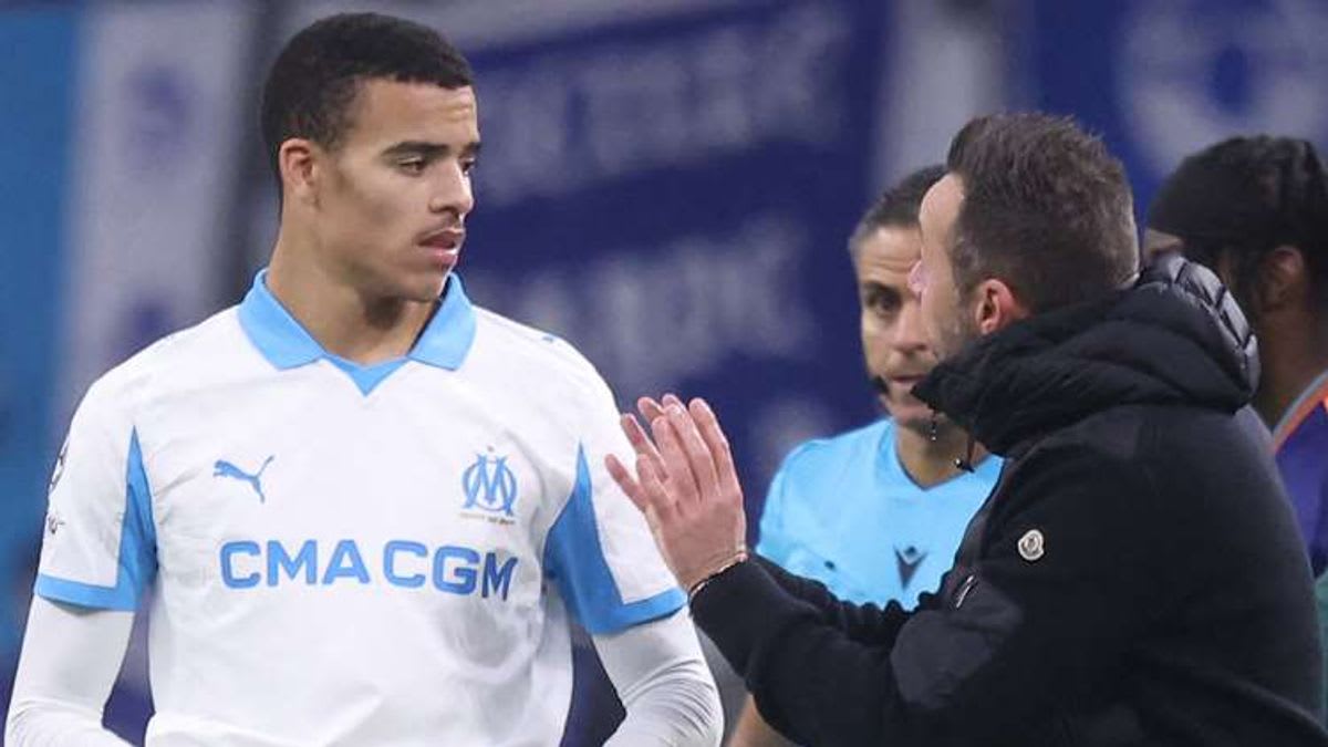 'Very angry' - Roberto De Zerbi rages at 'insufficient' Mason Greenwood and Marseille stars after defeat to Lille