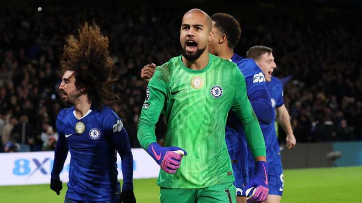 VIDEO: Robert Sanchez berates booing Chelsea fans at half-time before Blues complete stunning comeback against West Ham
