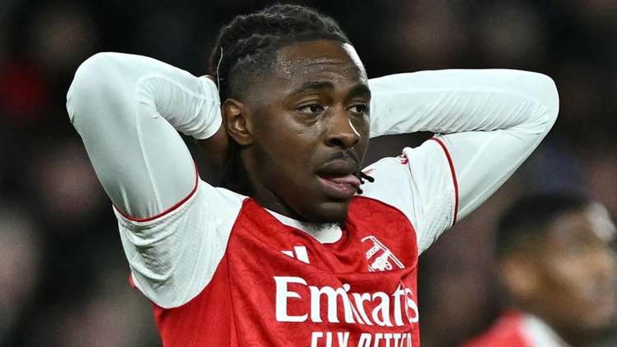 Arsenal learn how long injured Eberechi Eze will be sidelined in brutal blow as Mikel Arteta's men chase European and domestic treble
