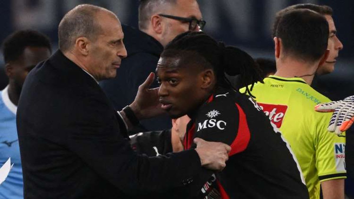 The Controversial Substitution: Unraveling the Milan, Allegri, and Leao Drama Against Lazio