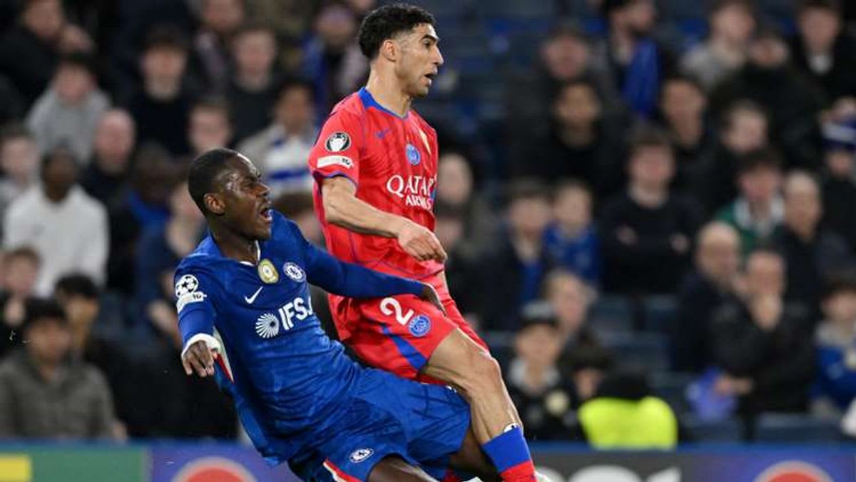 'We can't lose another defender' - Liam Rosenior fearing 'serious' Trevoh Chalobah injury blow as Chelsea defender stretchered off against PSG