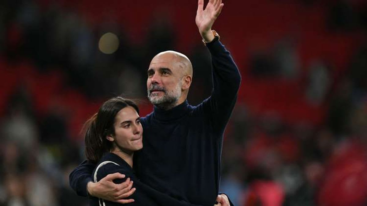 VIDEO: Emotional Reunion - Pep Guardiola's Heartwarming Moment with Daughter Maria After Carabao Cup Win