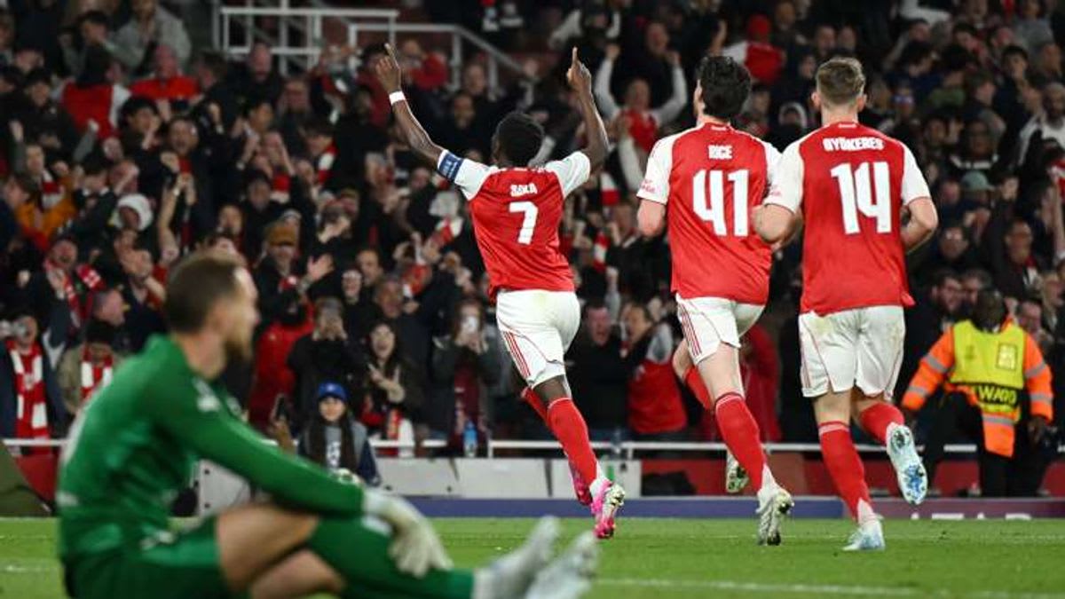 Rewritten Title: Kai Havertz leads Arsenal to Champions League final victory over Atlético Madrid