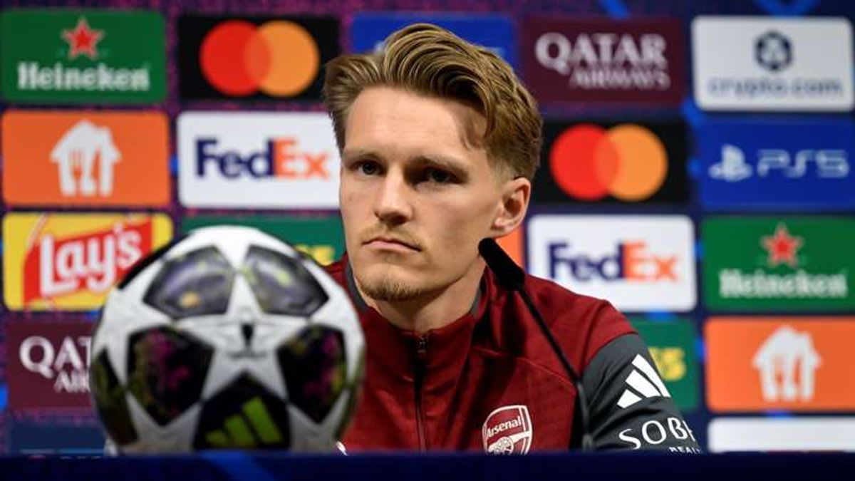 Arsenal Skipper Martin Odegaard Confident of Champions League Triumph Over PSG