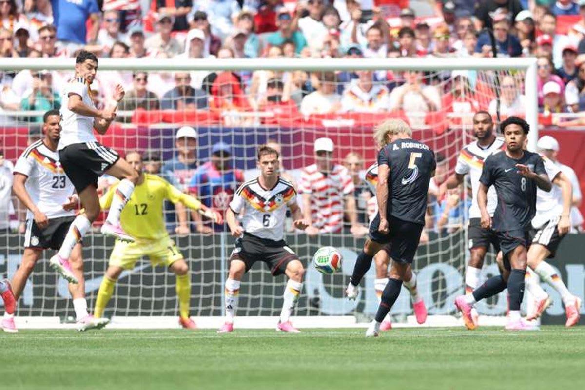 On Fire: Antonee 'Jedi' Robinson Strikes Like Lightning Against Germany in World Cup Preparations