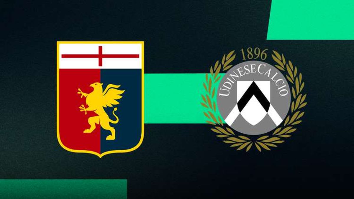 Genoa v Udinese LIVE at 8.45 pm