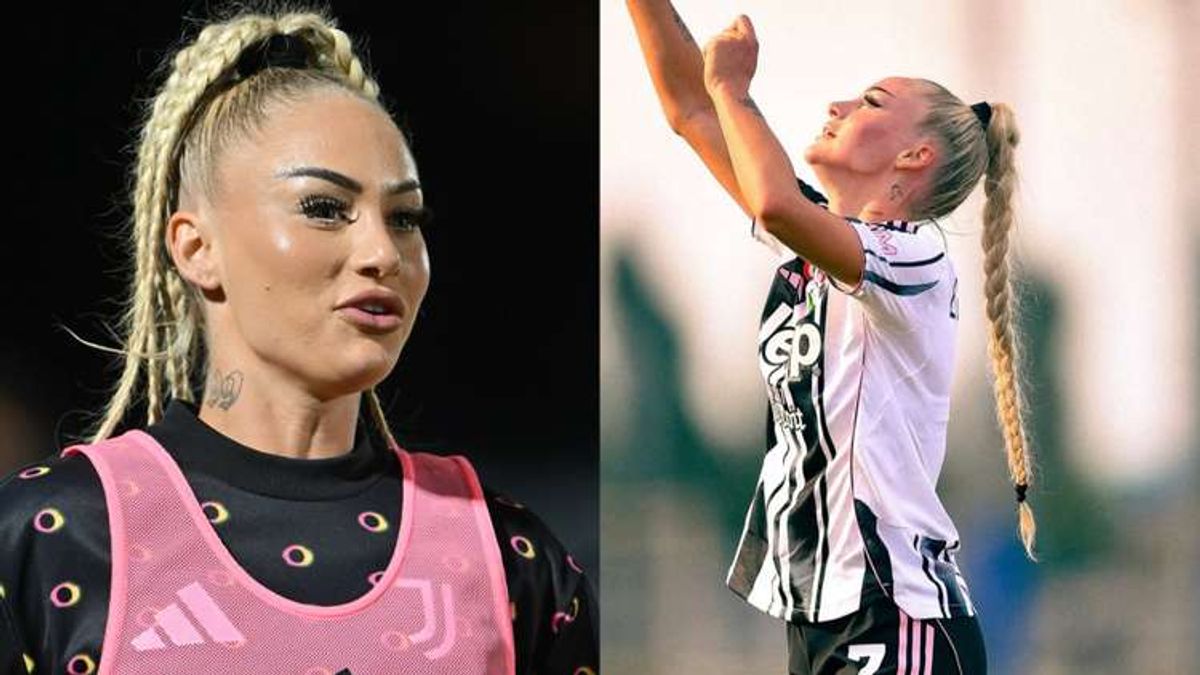  - VIDEO: Alisha Lehmann shines as she scores two goals for Juventus and celebrates with fishing move